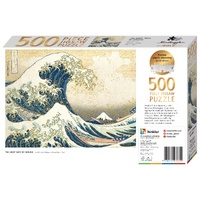 MINDBOGGLERS Gold 500pc Jigsaw Great Wave image