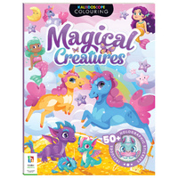 KALEIDOSCOPE STICKER COLOURING MAGICAL CREATURES image