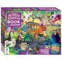 AUSSIE ALPHABET JIGSAW WITH BOOK  image