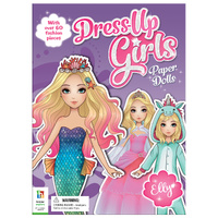 DRESS UP DOLLS ACTIVITY BOOK - PURPLE  image
