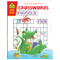 CROSSWORDS ACTIVITY ZONE BOOK image