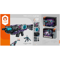 2 in 1 electric spack gun &amp; robot - 2531 pcs