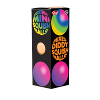 SCRUNCHEMS MIXED DIDDY SQUISH BALLS 3PK image