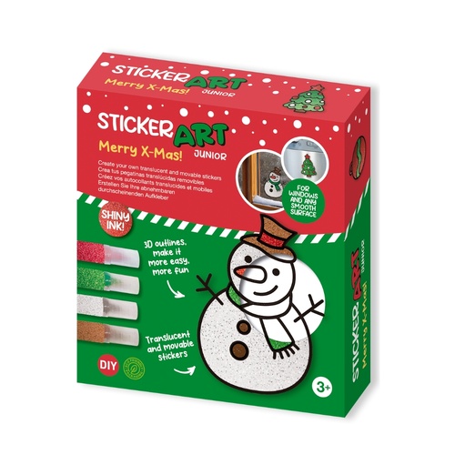 STICKER ART JUNIOR - MERRY X-MAS