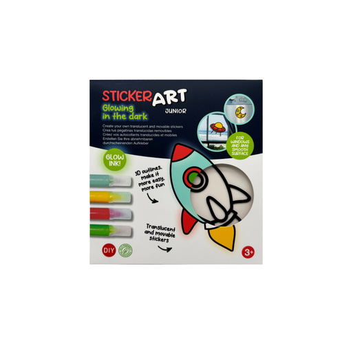 STICKER ART JUNIOR - SPACE