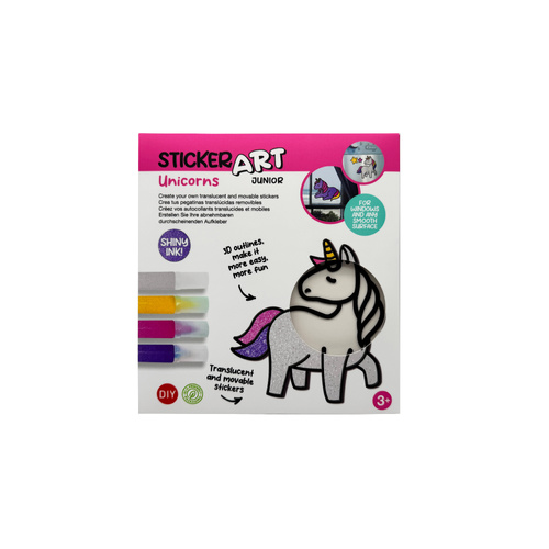 STICKER ART JUNIOR - UNICORN