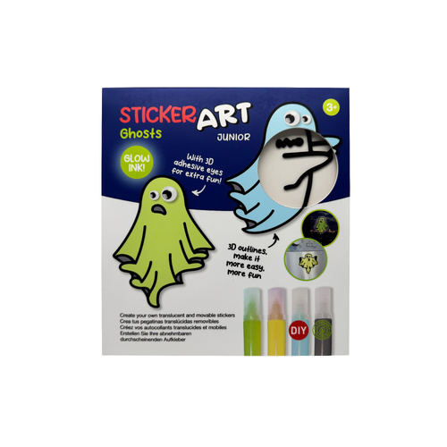 STICKER ART JUNIOR - GHOSTS