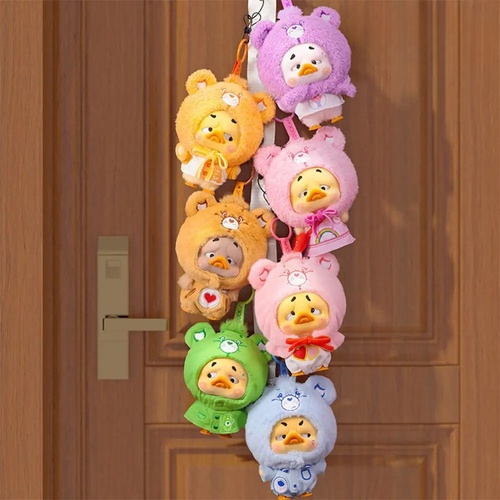 PocketUpsetDuck - Care Bears x UpsetDuck Neon Sweetheart Duck Plush - Keychain Blind Box
