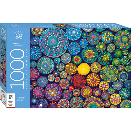 1000 Pce Mandala Rocks