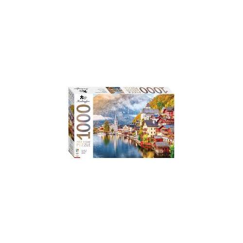 MINDBOGGLERS 1000PC JIGSAW VILLAGE OF HALSTATT AUSTRIA