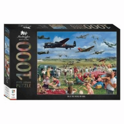 MINDBOGGLERS ARTISAN 1000PCE: DAY AT THE VINTAGE AIR SHOW