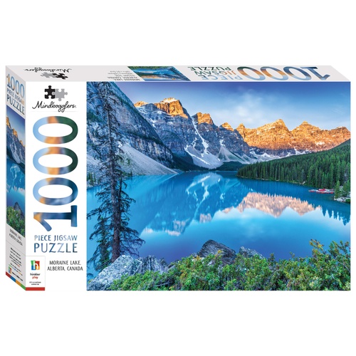 MINDBOGGLERS 1000PCE: MORAINE LAKE ALBERTA