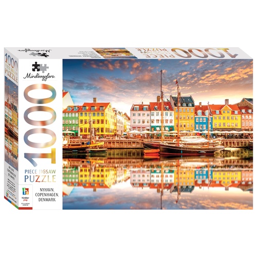 MINDBOGGLERS 1000PCE: NYHAVEN COPENHAGEN DENMARK