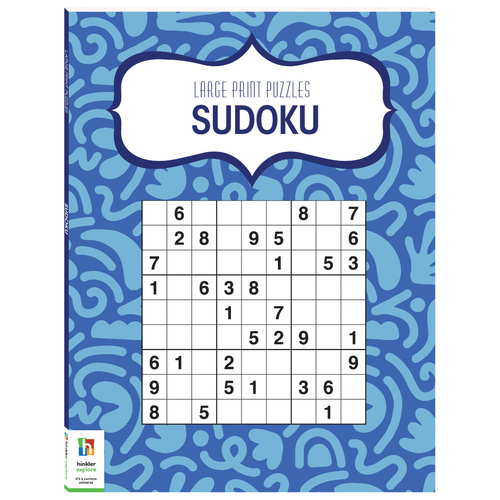 LARGE PRINT SUDOKU