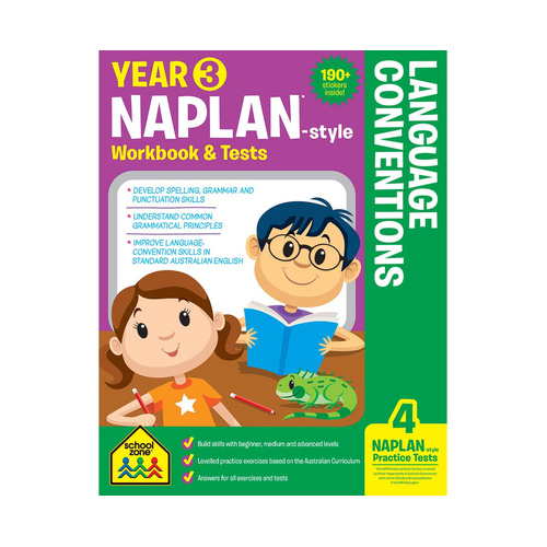 SCHOOL ZONE YEAR 3 LANGUAGE CONVENTIONS