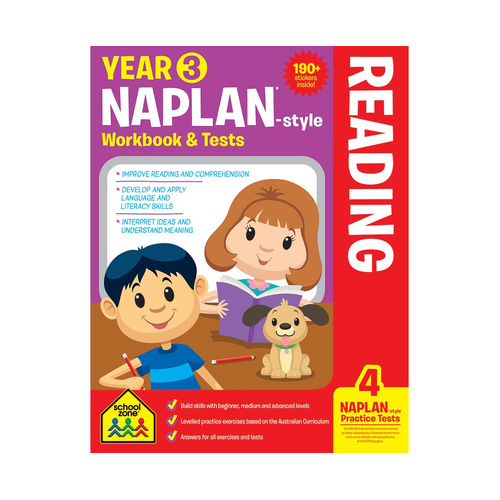 SCHOOL ZONE YEAR 3 READING