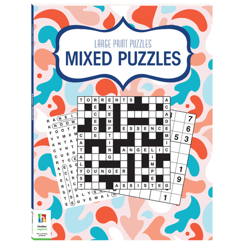 LARGE PRINT PUZZLES MIXED PUZZLES