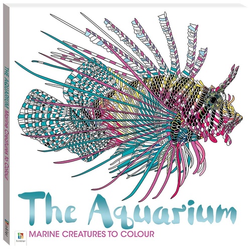 THE AQUIARIUM COLOURING BOOK