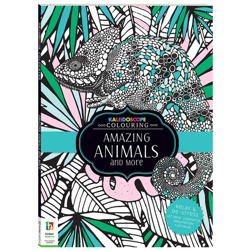 KALEIDOSCOPE COLOURING AMAZING ANIMALS AND MORE