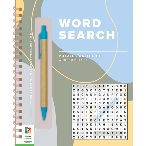 PUZZLES ON THE GO WORDSEARCH