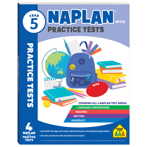 SCHOOL ZONE YEAR 5 NAPLAN- STYLE TESTS
