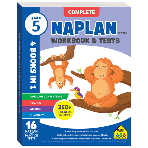 School Zone Year 5 Naplan- Style Tests