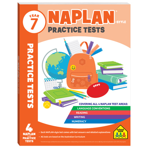 SCHOOL ZONE YEAR 7 NAPLAN- STYLE TESTS