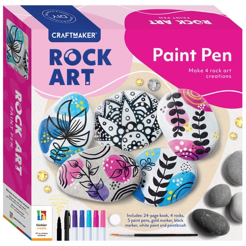 CRAFTMAKER PAINT PEN ROCK KIT