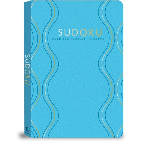 FAUX LEATHER PUZZLES: SUDOKU TURQUOISE