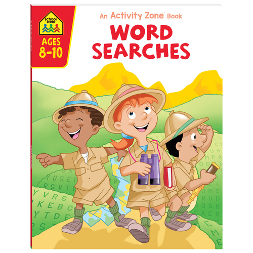 WORD SEARCHES ACTIVITY ZONE BOOK