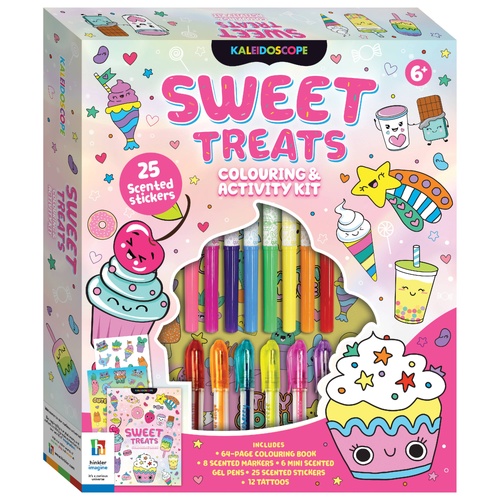SWEET TREATS SCENTED COLOURING ACTIVITY KIT 