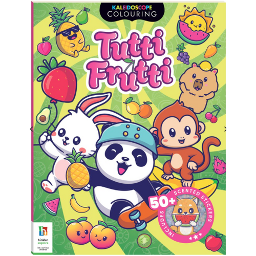 KALEIDOSCOPE COLOURING BOOK: TUTTI FRUTTI