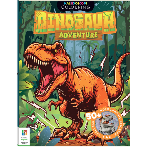 KALEIDSOCOPE COLOURING BOOK: DINOSAUR ADVENTURE
