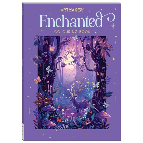 ARTMAKER COLOURING BOOK ENCHANTED