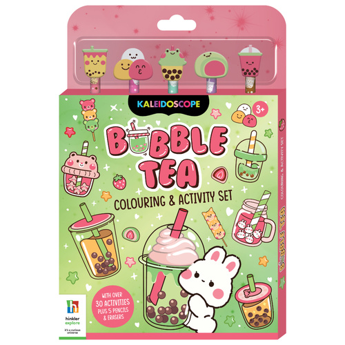 5-PENCIL SET: BUBBLE TEA