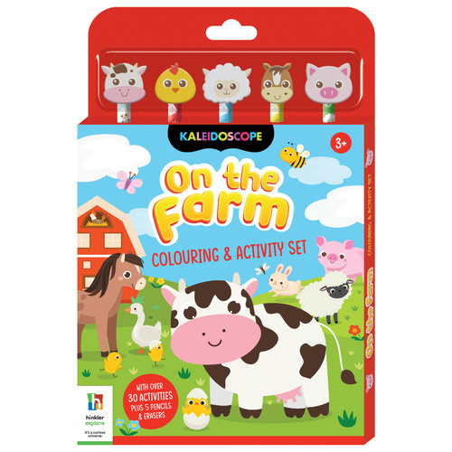 5-PENCIL SET: ON THE FARM