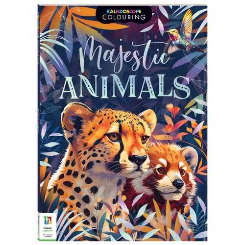 MAGESTIC ANIMALS COLOURING