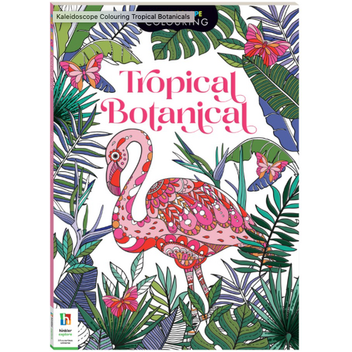 KALEIDOSCOPE COLOURING BOOK: TROPICAL BOTANICAL