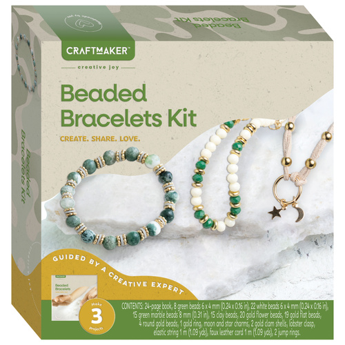 CRAFTMAKER BEADED BRACELET KIT