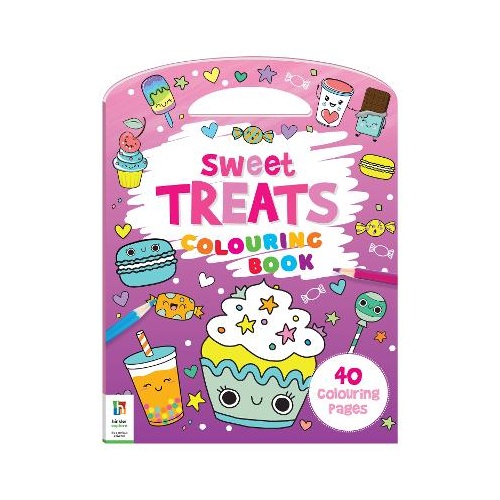 KALEIDOSCOPE COLOURING SCENTED STICKERS: SWEET TREATS