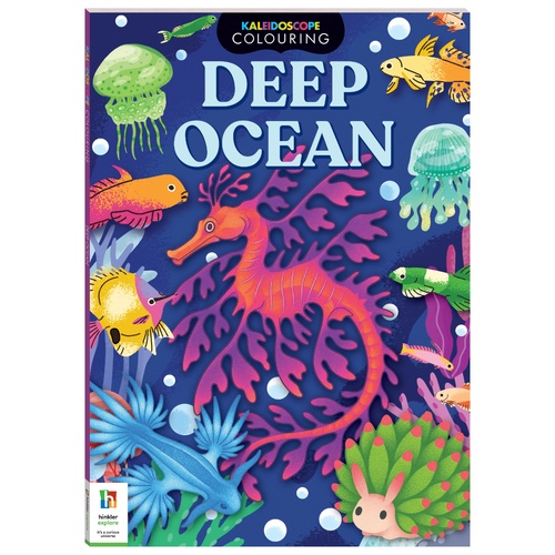 KALEIDOSCOPE COLOURING DEEP OCEAN