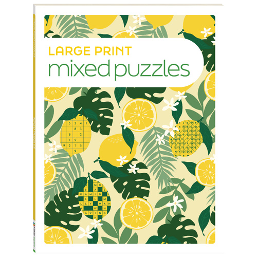 LARGE PRINT: MIXED PUZZLES