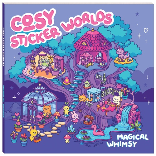 COSY STICKER WORLDS MAGICAL WHIMSY