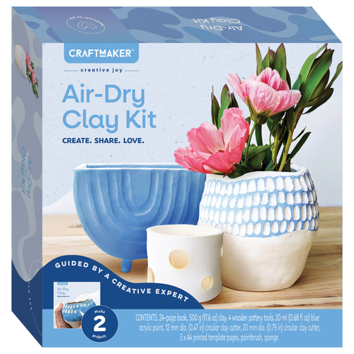 CRAFTMAKER AIR-DRY CLAY KIT