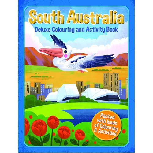 SOUTH AUSTRALIA DELUXE COLOURING AND ACTIVITY BOOK