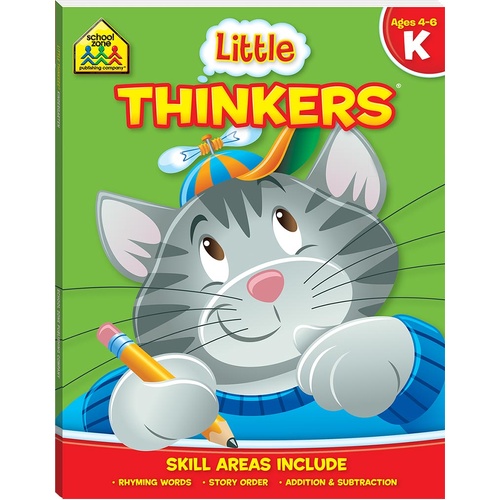 SCHOOL ZONE KINDERGARTEN LITTLE THINKER