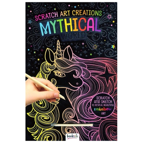 SCRATCH ART CREATIONS: MYTHICAL WORLD