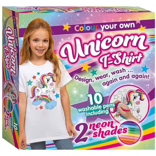 Colour Your Own Unicorn T-Shirt