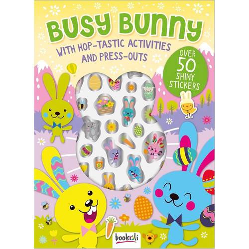 Bookoli - Busy Bunny - Over 50 Shiny Stickers