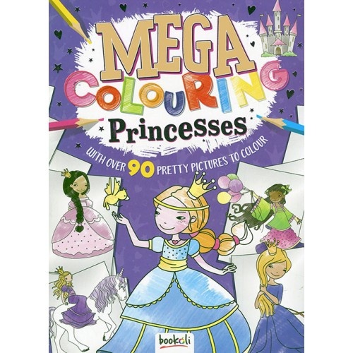 Mega Colouring: Princesses